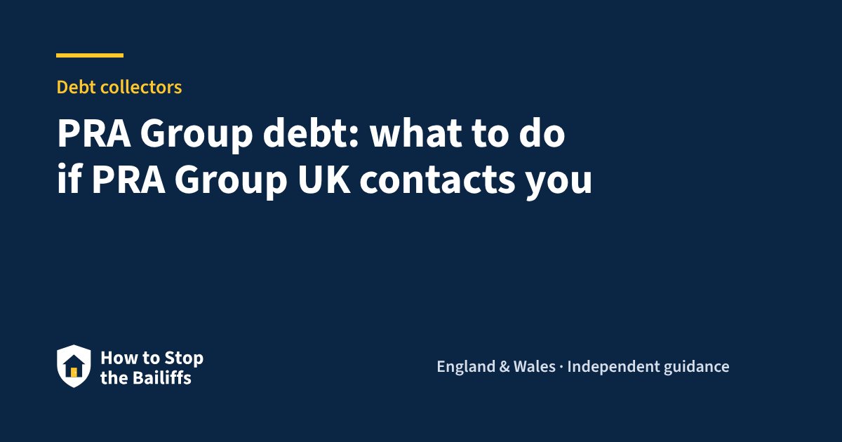 PRA Group debt: what to do if PRA Group UK contacts you